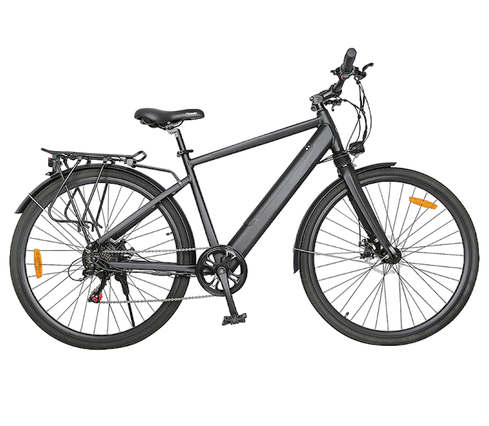 ML-TDC01Z electric bike – Stylish city e-bike with an efficient battery system.