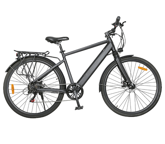 ML-TDC01Z electric bike – Stylish city e-bike with an efficient battery system.