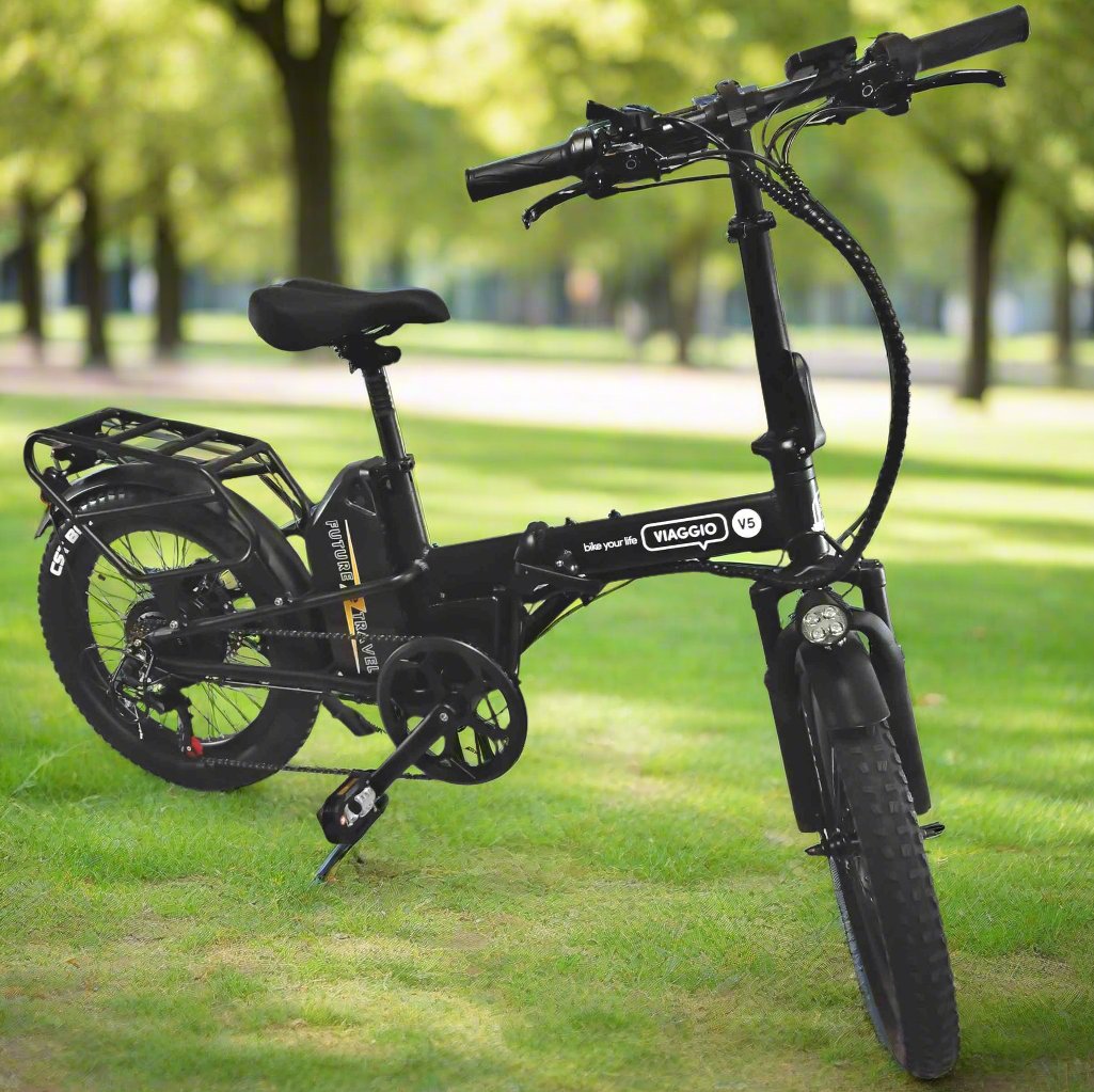 Porta Prince Light – Stylish electric bike with front light for night riding.