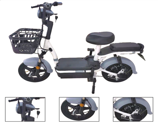 Sweet Bean – Stylish and compact electric bike for urban commuting.