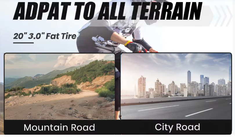 20*4 stepthru ebike ATV07 All Terrain Future Travel