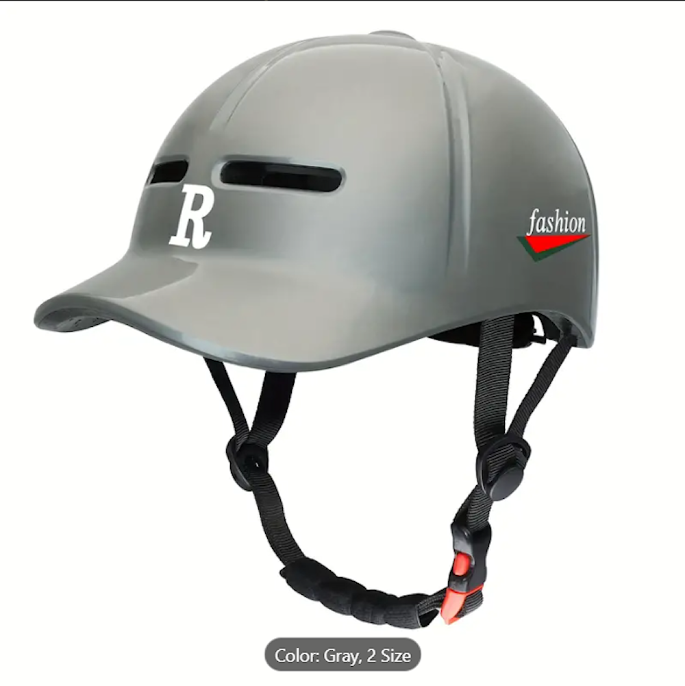 Gudook helmet in gray – Stylish, protective headgear.