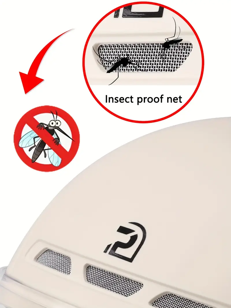 Pemila helmet with insect protection – Safety gear with enhanced ventilation.