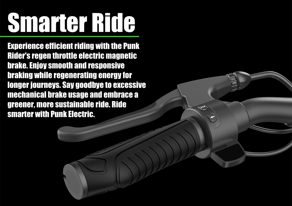 Punk Rider bike blueprint – Detailed technical specifications.