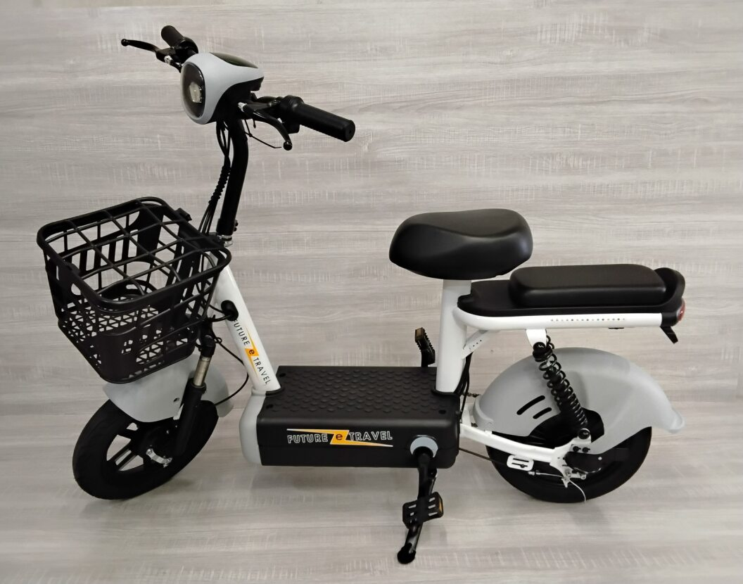 Sweat Bean Left – Unique and compact electric bike design.