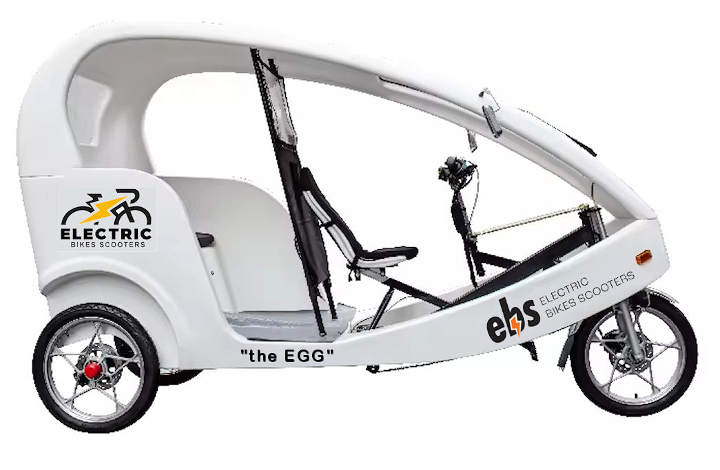 The EGG helmet side view – Unique design offering superior protection.