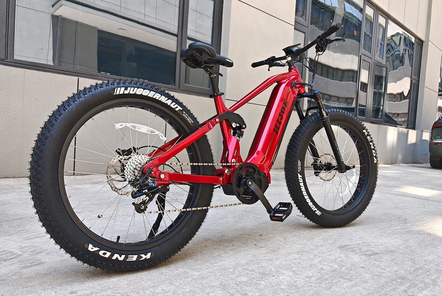 Wild Cat electric bike – Off-road e-bike built for adventure and rough terrain.