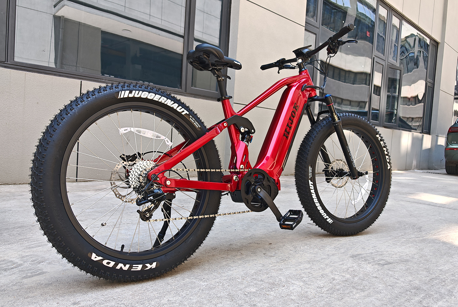 Wild Cat electric bike – Off-road e-bike built for adventure and rough terrain.