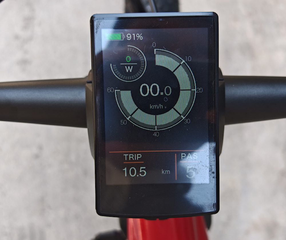 Wild Cat Electric Bike Display – Sleek and powerful design for all terrains.