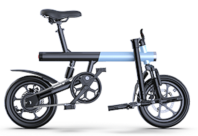 FUNKII EB04 14" Simple-Folding Full Suspension with APP e-bike