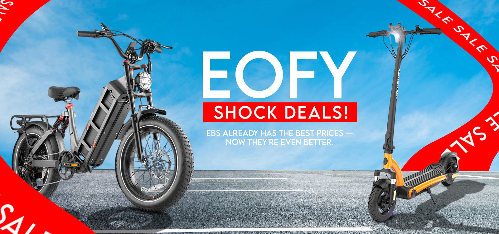 Electric Bikes EOFY Sale