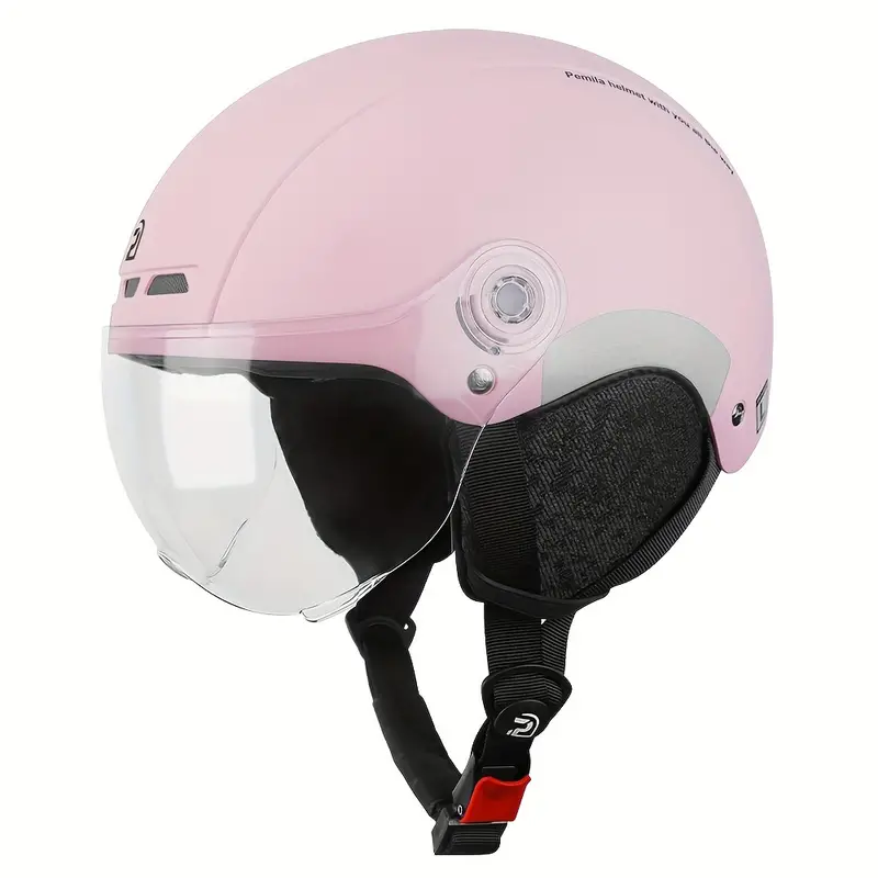 APEMILA 2 In 1 E-Bike and E-Scooter Helmet with Goggles Lens and Ear Protection, Size L 57-63CM