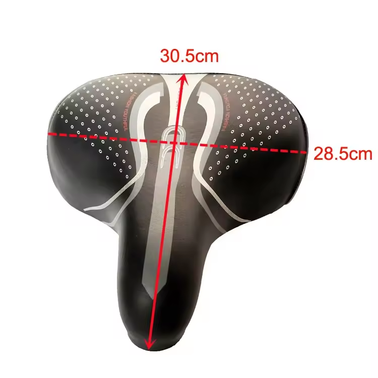 A Saddle Comfortable Wide Bike Extra Large City Cycling Cushion Bicycle Seat